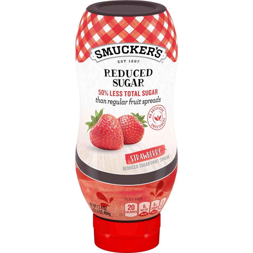 ファッション人気ブランドランキング Squeeze Reduced Sugar Strawberry Fruit Spread その他