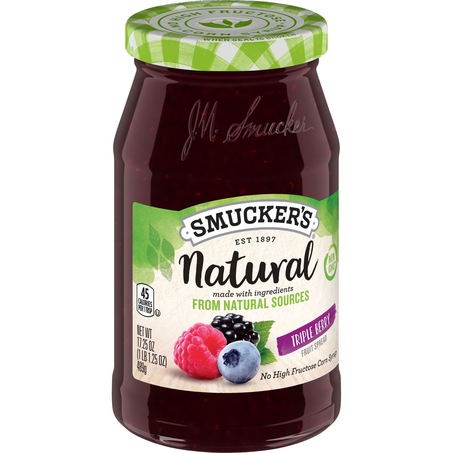 Smucker's Natural Triple Berry Fruit Spread