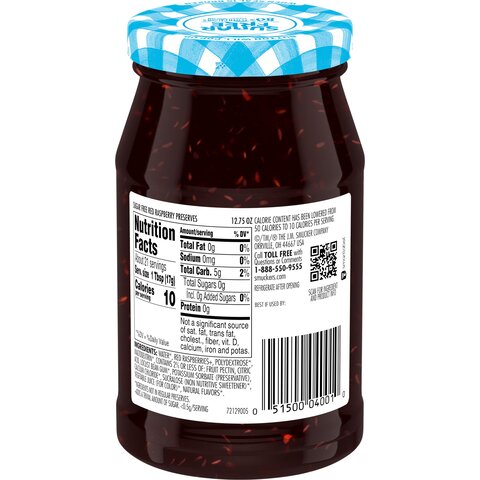Sugar Free Red Raspberry Preserves