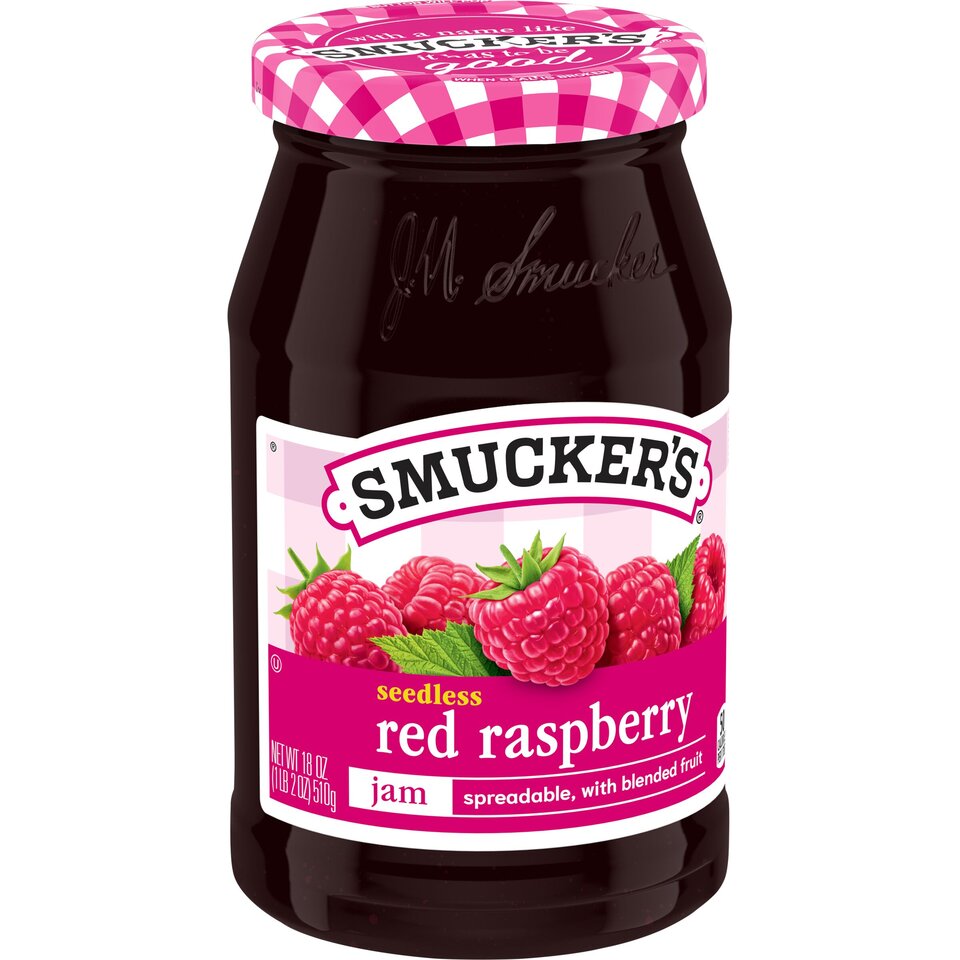 Seedless Red Raspberry Jam