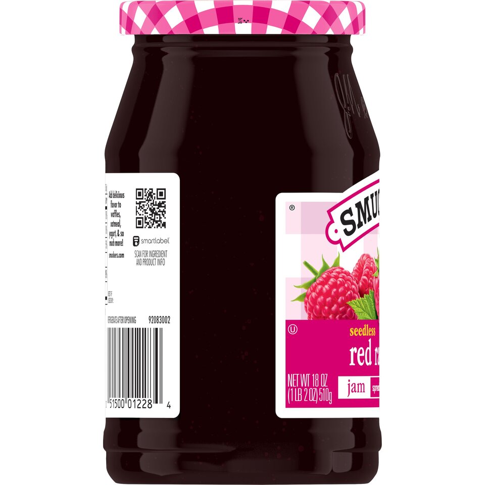 Seedless Red Raspberry Jam
